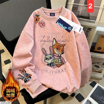 AM1438 ÁO NỈ SWEATER HOẠT HÌNH