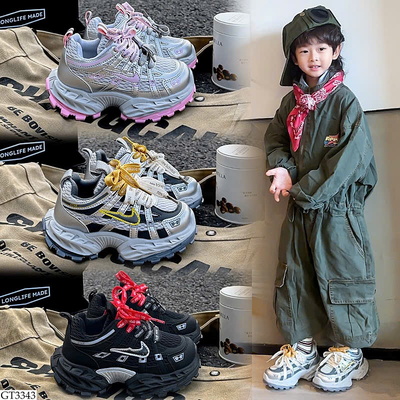 GT3343 GIÀY THỂ THAO PHỐI MÀU CHO BÉ