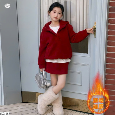 SG1185 SET TONE ĐỎ CHO BÉ GÁI