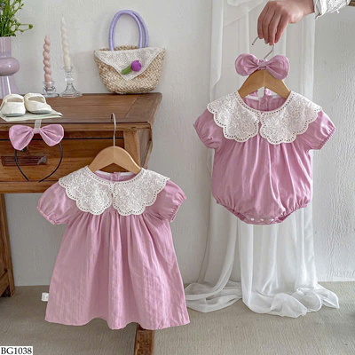 BG1038 BODY, VÁY TONE HỒNG SZ NHÍ