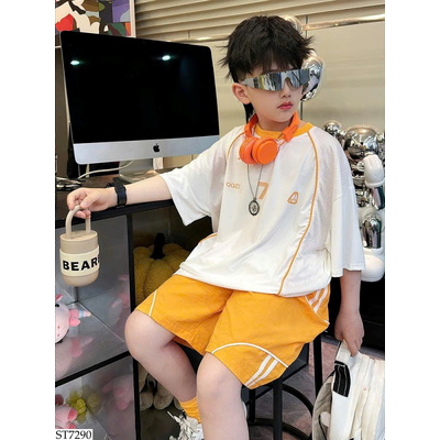 ST7290 BỘ THỂ THAO CỘC TAY SỐ LƯNG