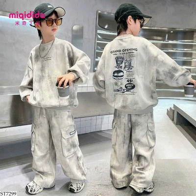 ST7299 BỘ NỈ THỂ THAO CHO BÉ TRAI