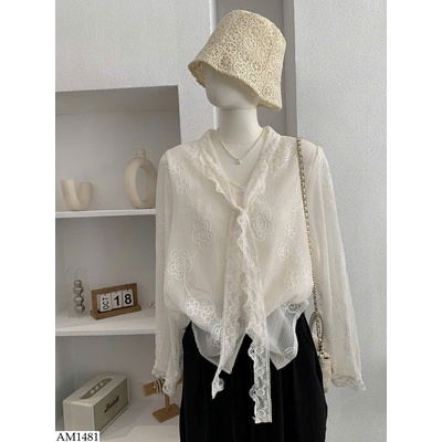 AM1481 ÁO SƠ MI REN CHO NỮ