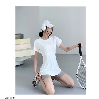 AM1524 ÁO TẬP YOGA DÁNG DÀI NỮ