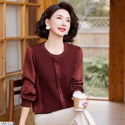 AM1512 ÁO DÀI TAY SANG TRỌNG CHO MẸ