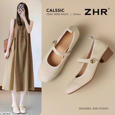 GM0447 GIÀY MARY JANE ZHR NỮ