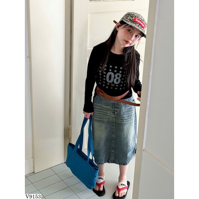 V9153 CV JEANS DÁNG CHỮ A BG