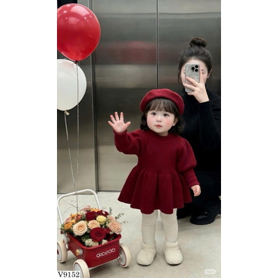 V9152 VÁY TAY PHỒNG BG ANGOUS