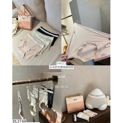 DL3740 SET 4 QUẦN CHIP PHỐI REN HACCI