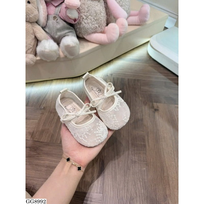 GG8992 GIÀY BÚP BÊ LƯỚI HOA BG