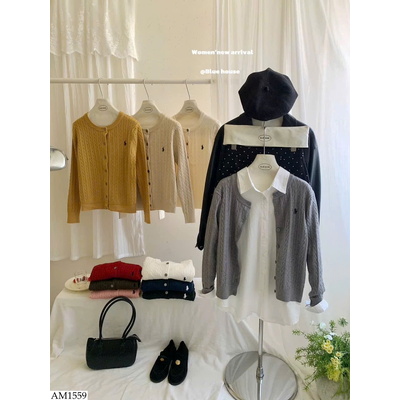 AM1559 ÁO CARDIGAN NGỰA CHO NỮ