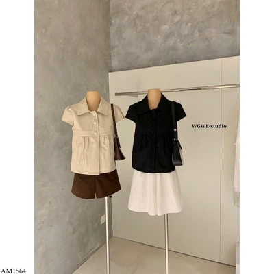 AM1564 ÁO SƠ MI CỘC TAY HÃNG W.G.W.E