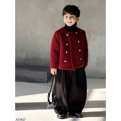 AT0827 ÁO KHOÁC DẠ ĐỎ BT