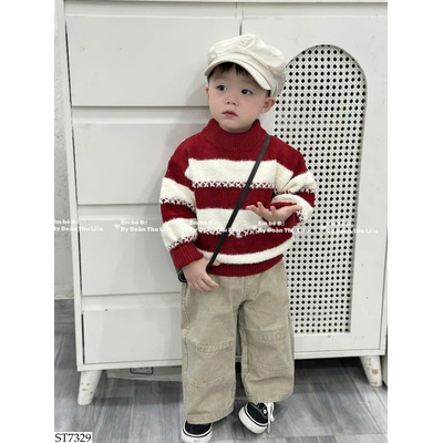 ST7329 SET ÁO LEN MAIBAO MIX QUẦN MUZI