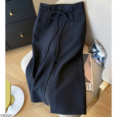 VM3597 VÁY CÔNG SỞ DÁNG DÀI NƠ NỮ