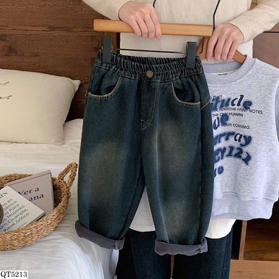 QT5213 QUẦN JEANS LÓT LÔNG BT MUYE