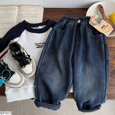 QT5215 QUẦN JEANS LÓT LÔNG BT MUYE