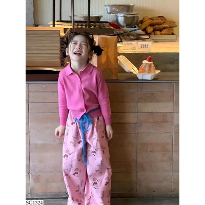 SG1324 ÁO CARDIGAN PHỐI QUẦN CHO BG