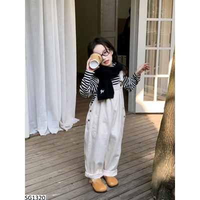 SG1320 SET ÁO KẺ MIX YẾM CHO BÉ