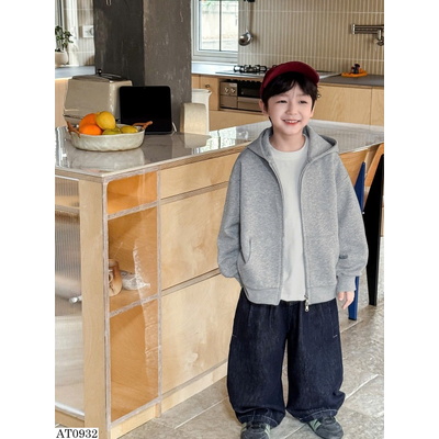AT0932 ÁO KHOÁC HOODIE ZIP AOAOKIDS