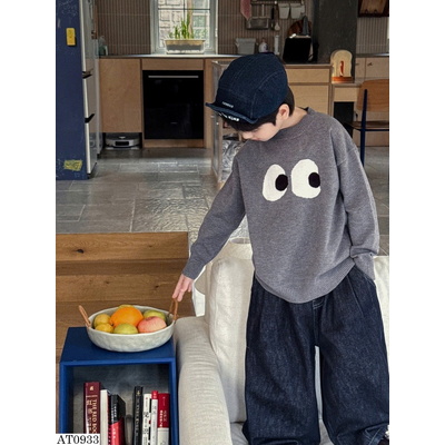 AT0933 ÁO LEN HÌNH ĐÔI MẮT BT AOAOKIDS