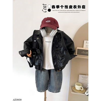 AT0939 ÁO KHOÁC DA CHO BT