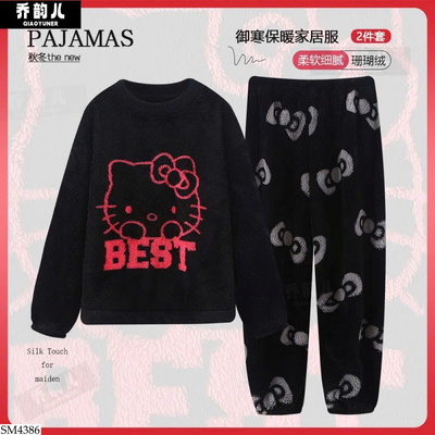 SM4386 BỘ KITTY MẶC NHÀ CHO NỮ