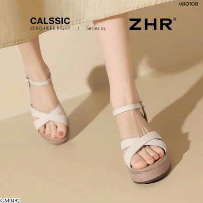 GM0492 SANDAL ĐẾ XUỒNG ZHR