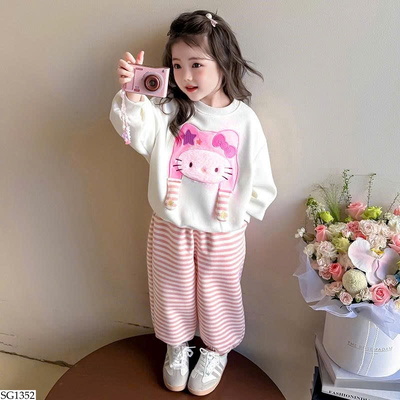 SG1352 SET KITTY CHO BÉ GÁI