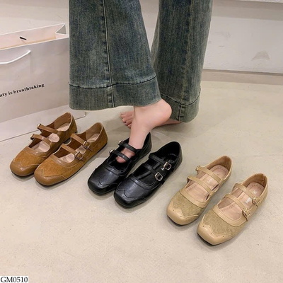 GM0510 GIÀY BỆT MŨI VUÔNG CHO NỮ