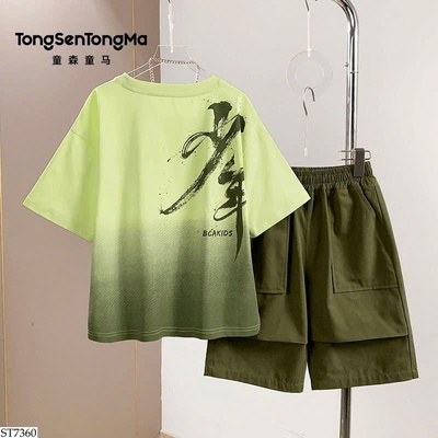 ST7360 BỘ SHORT CHO BÉ TRAI