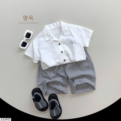 AT0957 ÁO SƠ MI CỘC TAY BT