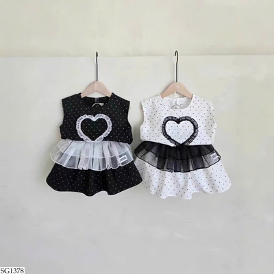SG1378 SET TIM CHẤM BI CHO BÉ