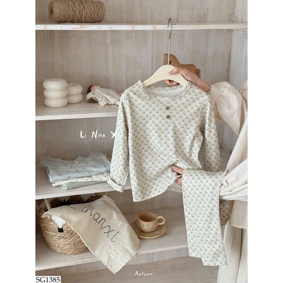SG1385 BỘ MẶC NHÀ CHO BÉ GÁI