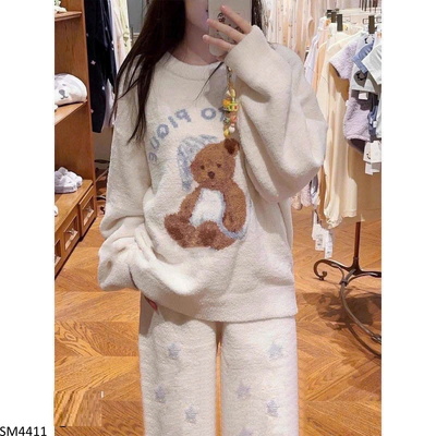 SM4411 BỘ GẤU MẶC NHÀ CHO NỮ