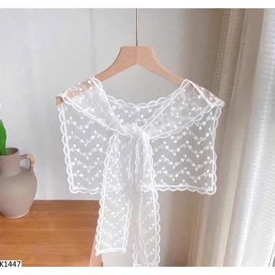 K1447 KHĂN CHOÀNG REN