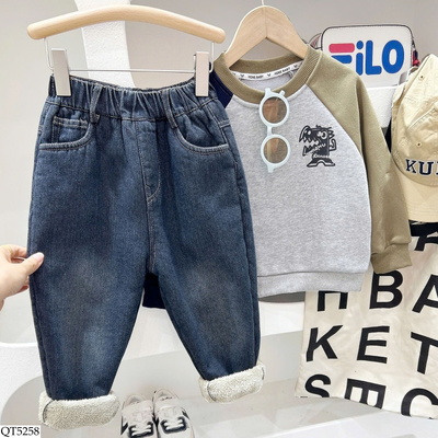 QT5258 QUẦN JEAN LÓT LÔNG KACADY
