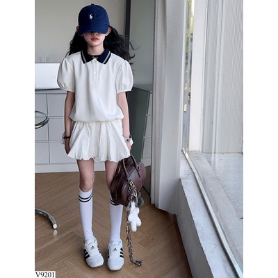 V9201 VÁY POLO BÉ GÁI