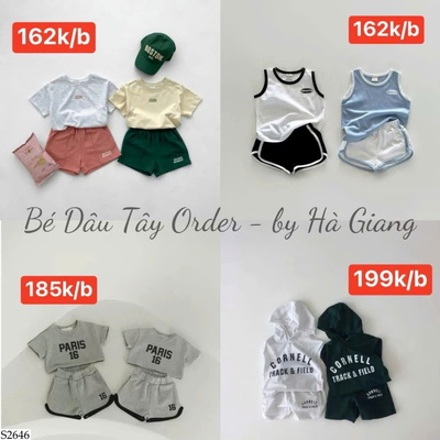 S2646 BST SET BỘ HÈ CHO BÉ