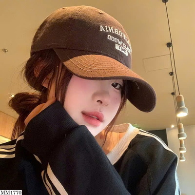 MM1770 MŨ LƯỠI TRAI THÊU CHỮ