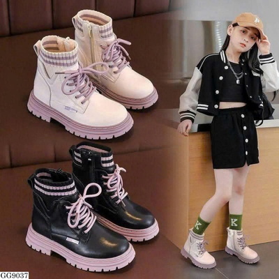 GG9037 GIÀY BOOT MARTIN CỔ CO GIÃN BG