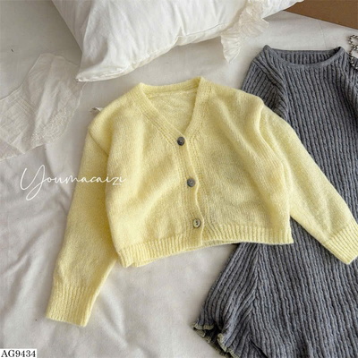 AG9434 ÁO KHOÁC LEN CARDIGAN BG
