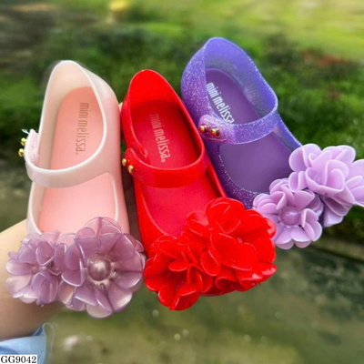 GG9042 GIÀY BÚP BÊ HOA 3D MELISSA