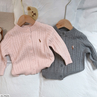 AG9426 ÁO CARDIGAN LEN THÊU NGỰA BG