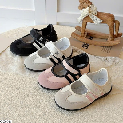 GG9046 GIÀY BÚP BÊ PHỐI SỌC BG