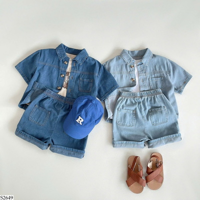 S2649 SET DENIM CHO BÉ