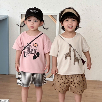 SG1443 BỘ SHORT CHO BÉ
