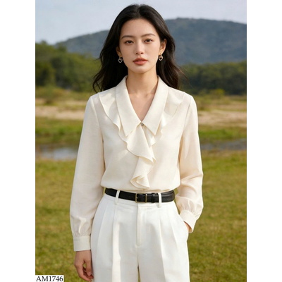 AM1746 ÁO SƠ MI PUELA BÈO NGỰC