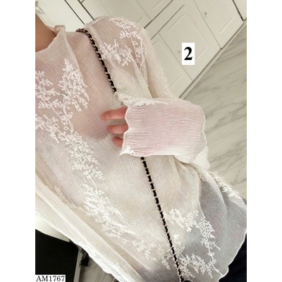 AM1767 ÁO REN HOA NỮ ANNA