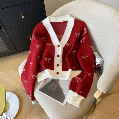 AM1777 ÁO CARDIGAN LEN NƠ